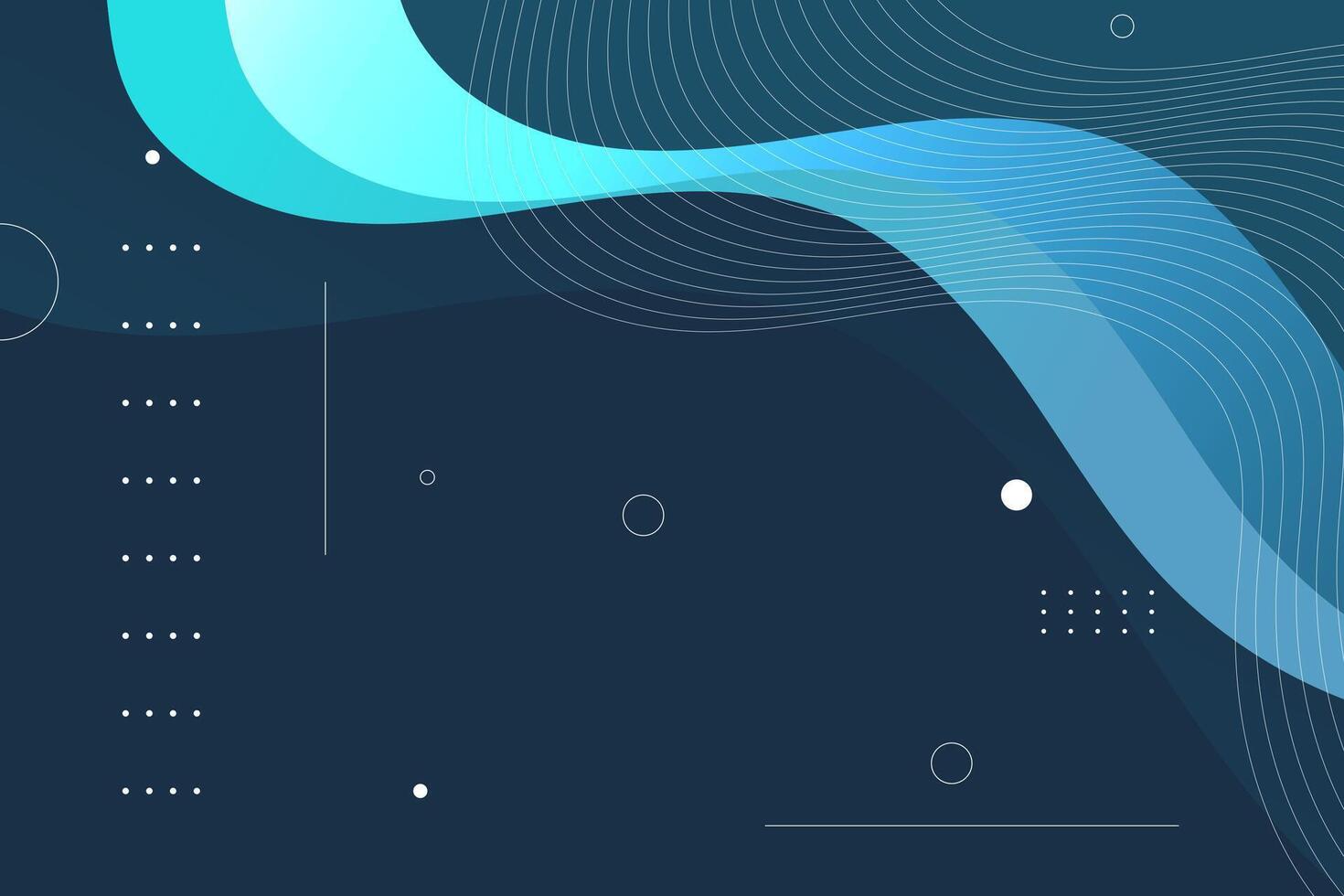 modern background with waving line and random shape vector