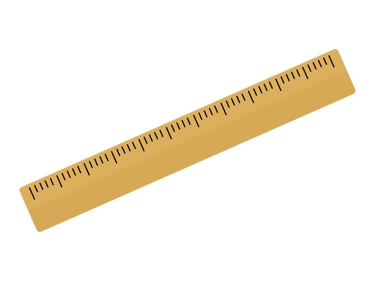a ruler on a white background with a ruler vector