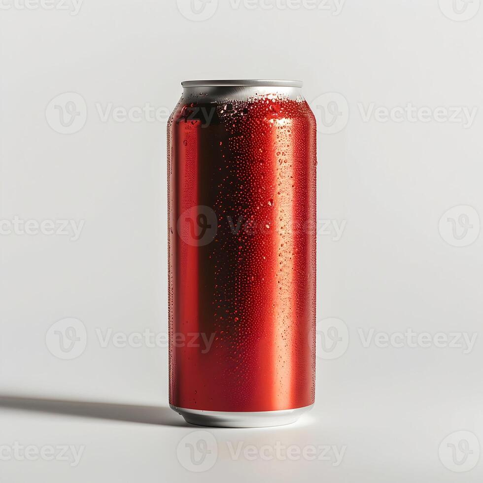 Aluminum drink can Metallic cans for beer soda lemonade juice energy drink can photo