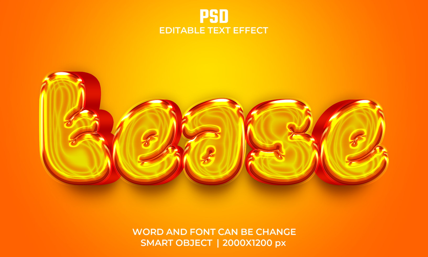 chilly text effect psd