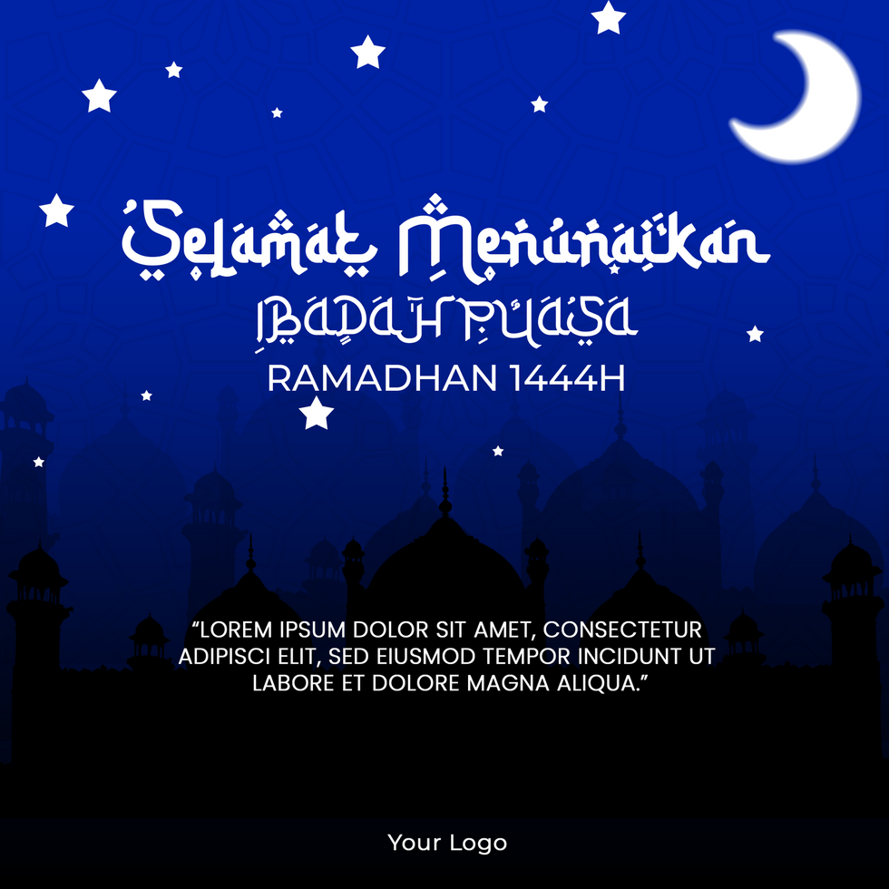 Ramadhan Kareem square template for social media psd