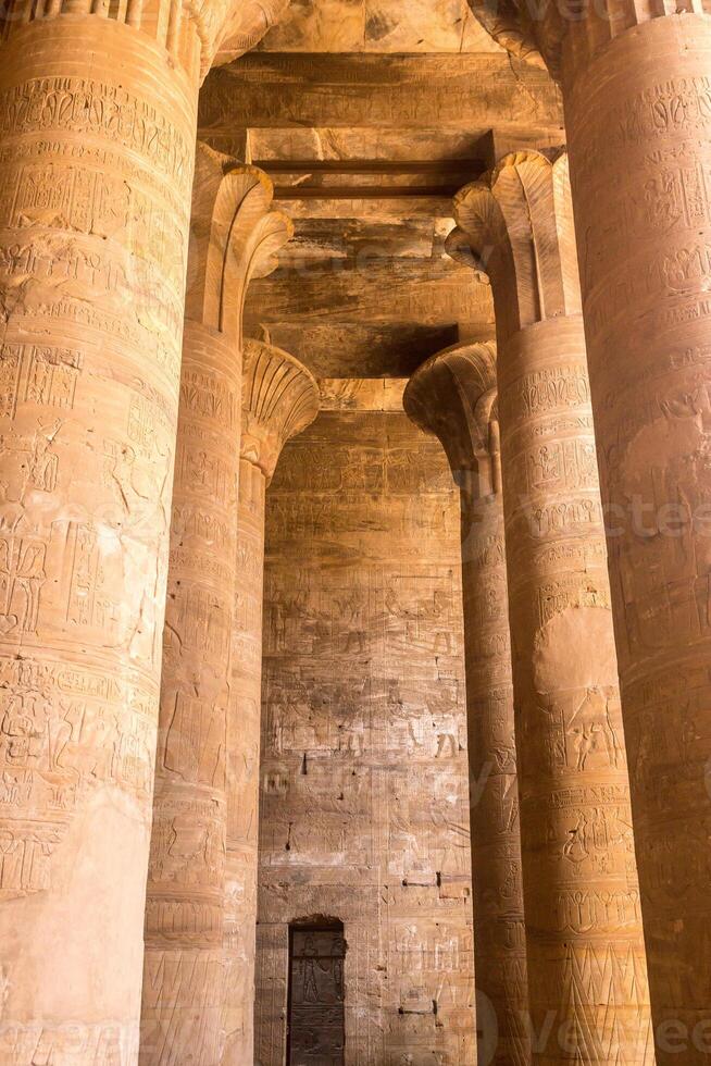 Horus Temple , Edfu, Egypt photo