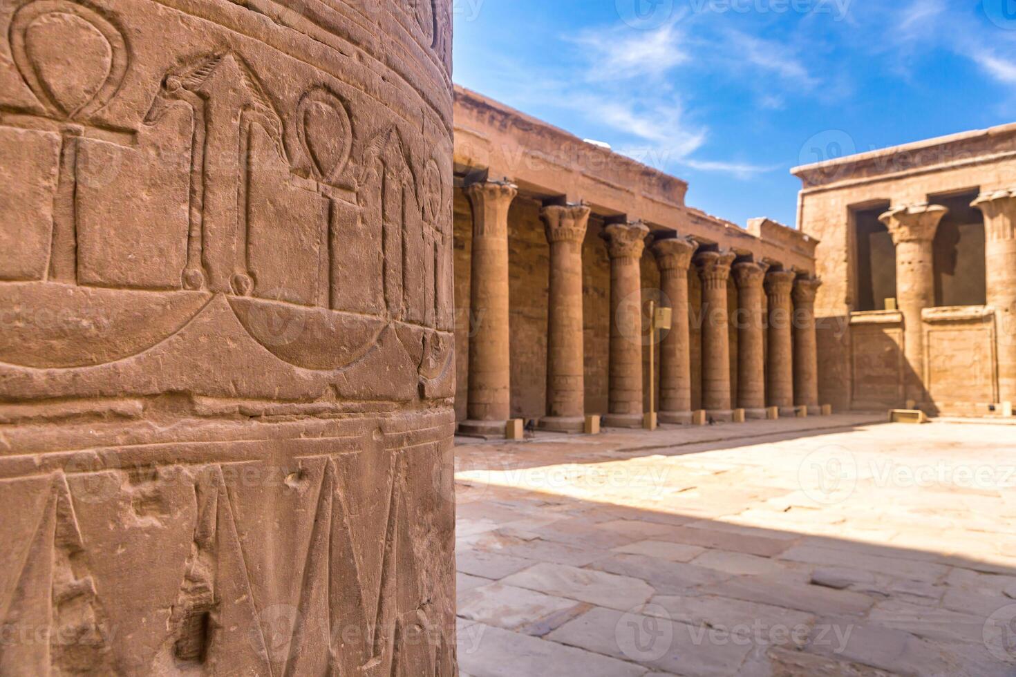 Horus Temple , Edfu, Egypt photo