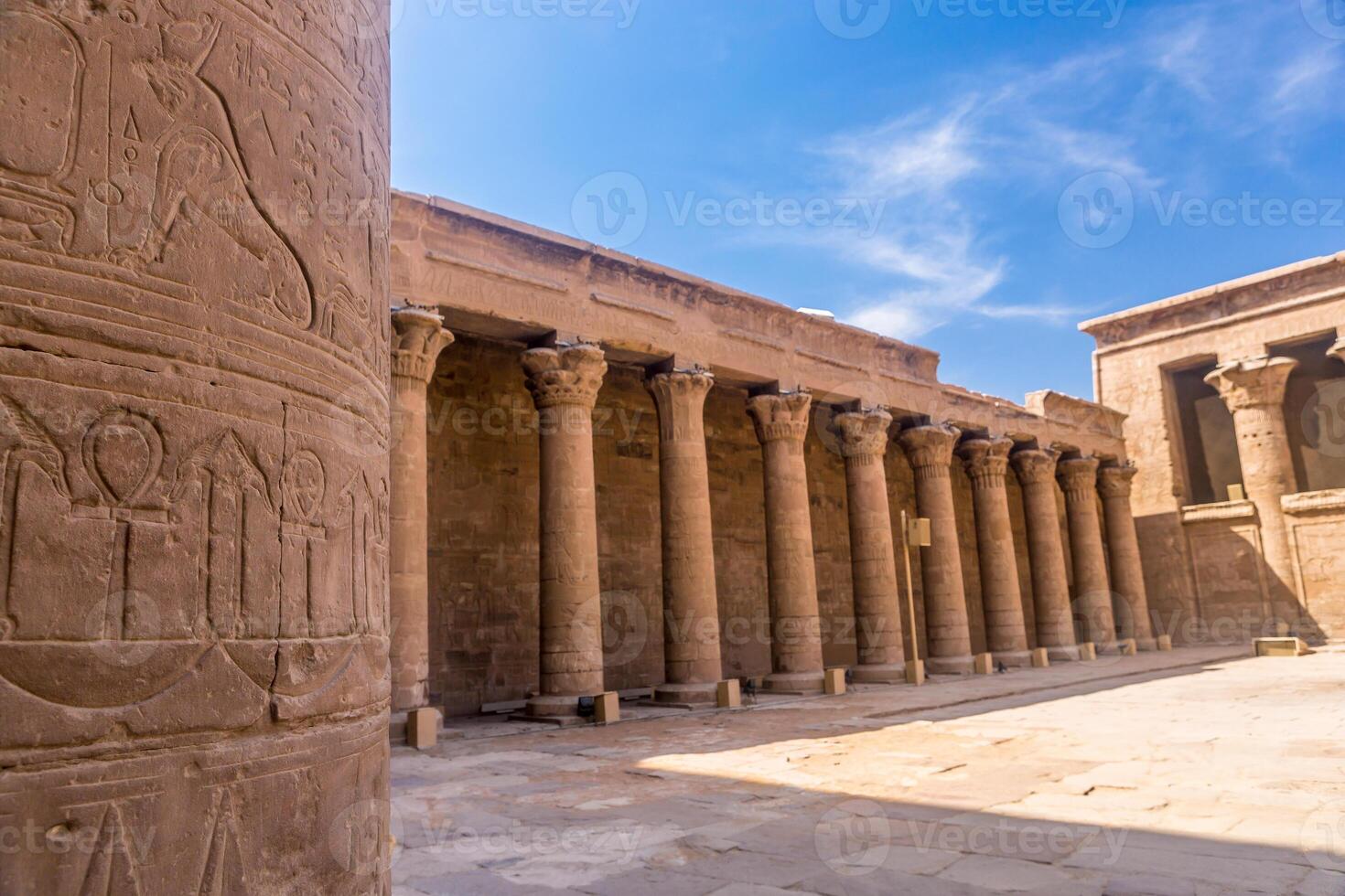Horus Temple , Edfu, Egypt photo