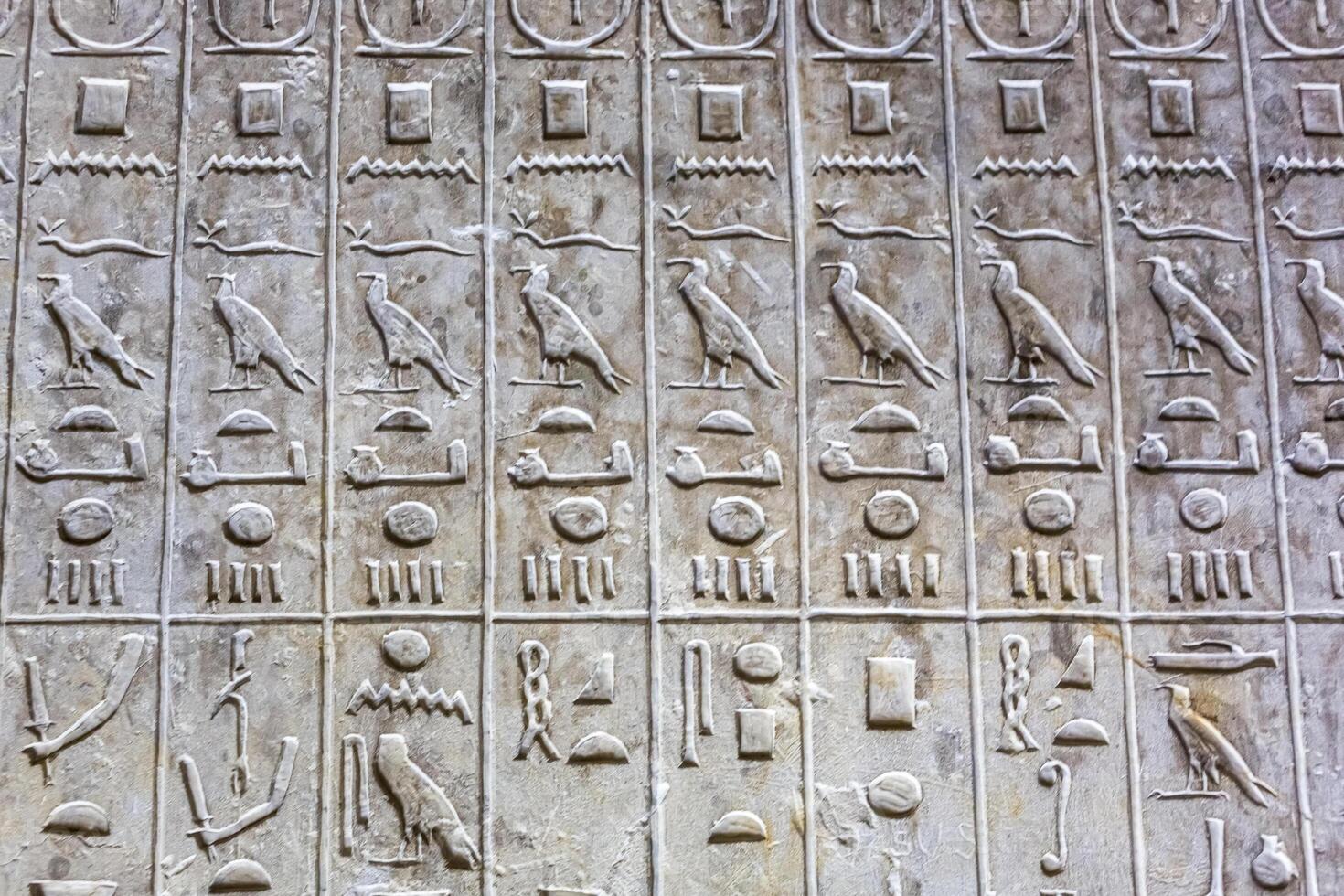 Imhotep in Cairo. The oldest six-step pyramid in Egypt. photo