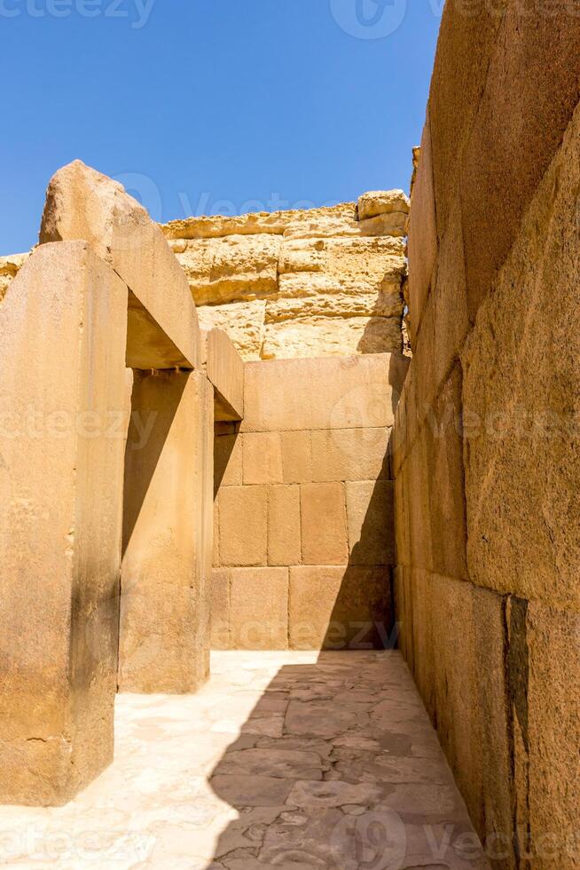 The Sphinx and Pyramid, Cairo, Egypt photo