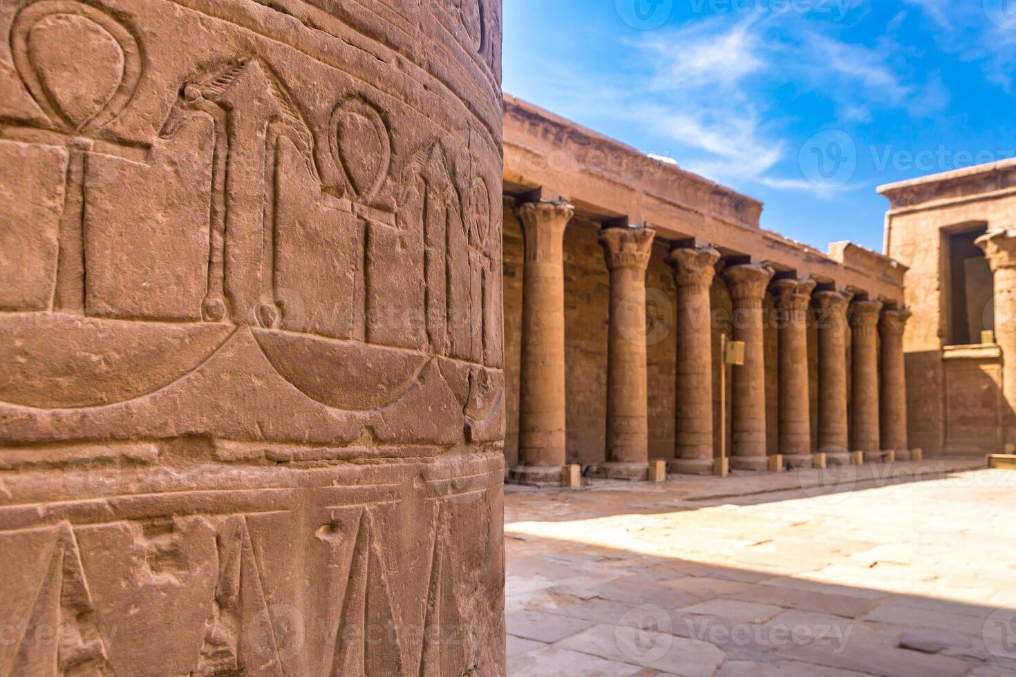 Horus Temple , Edfu, Egypt photo