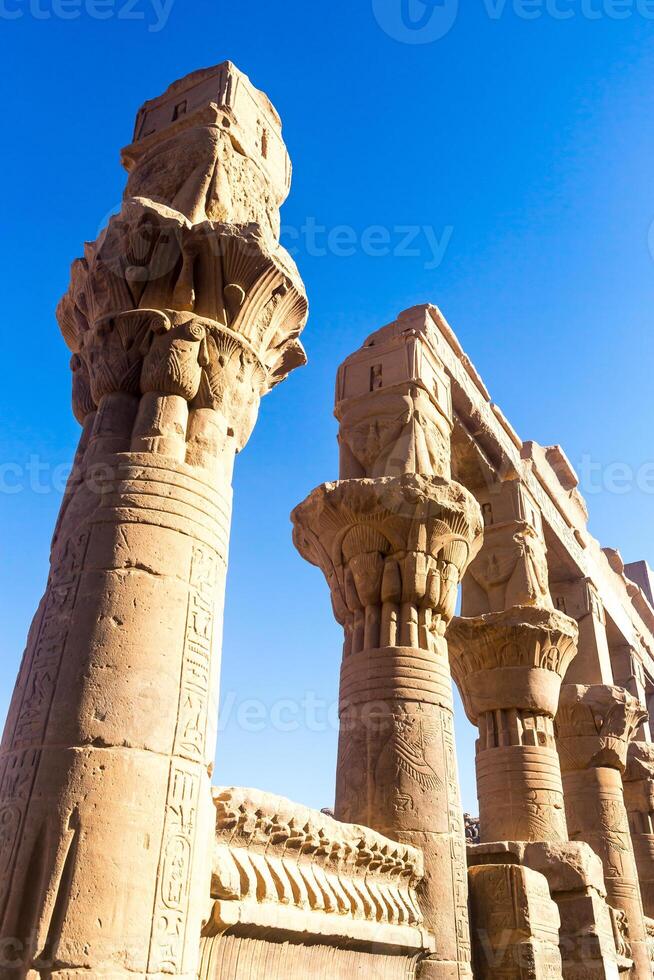 Philae temple in aswan on the Nile in Egypt photo