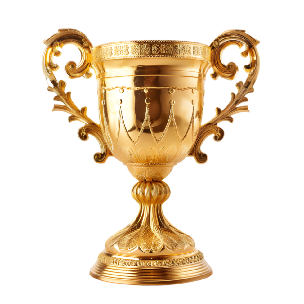 Trophy isolated on a transparent background png