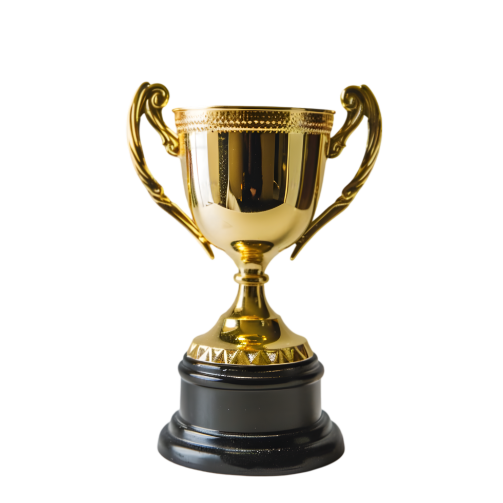 Trophy isolated on a transparent background png