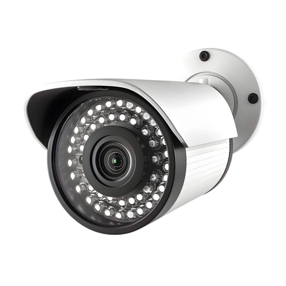 Security camera isolated on a transparent background png