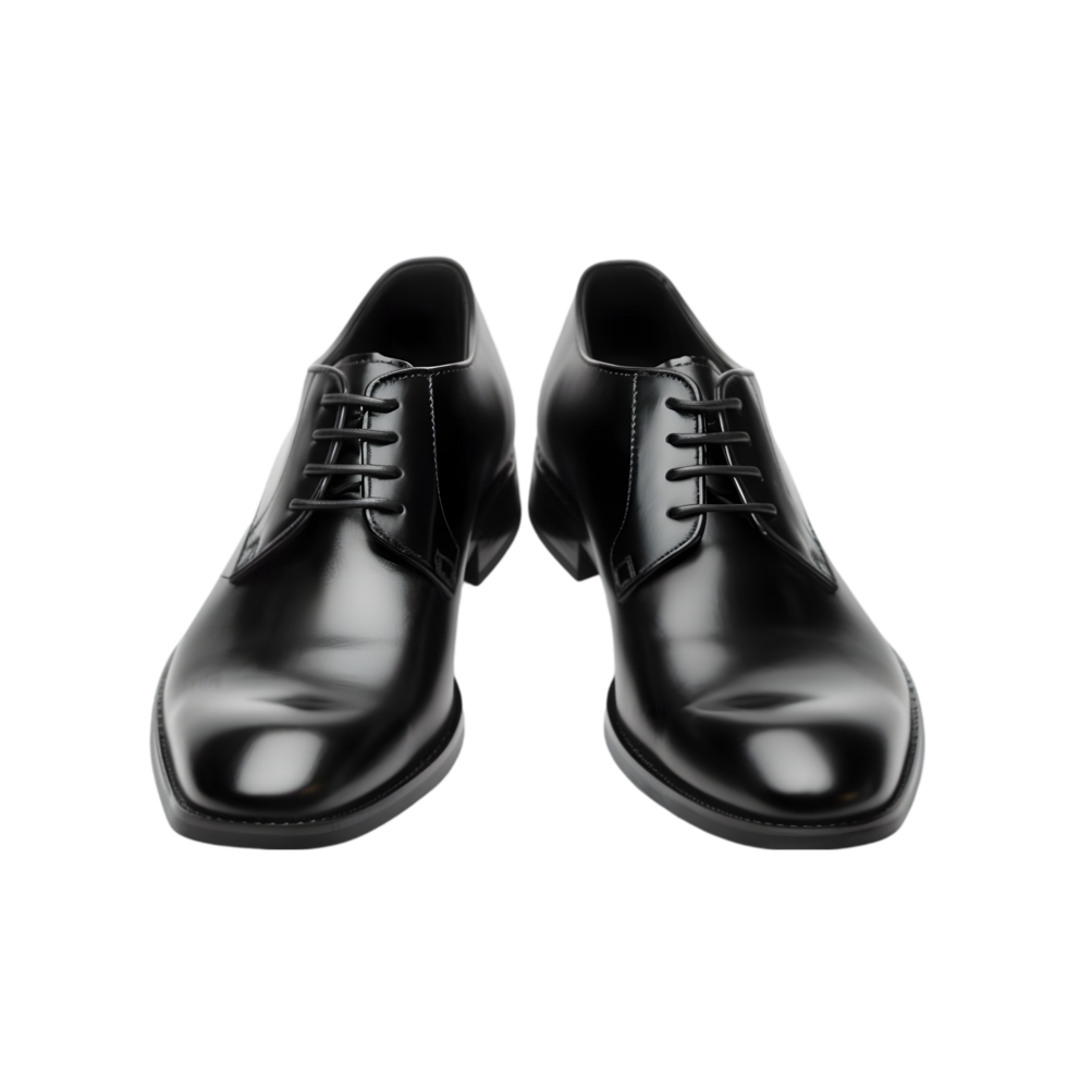 Formal shoes isolated on a transparent background png