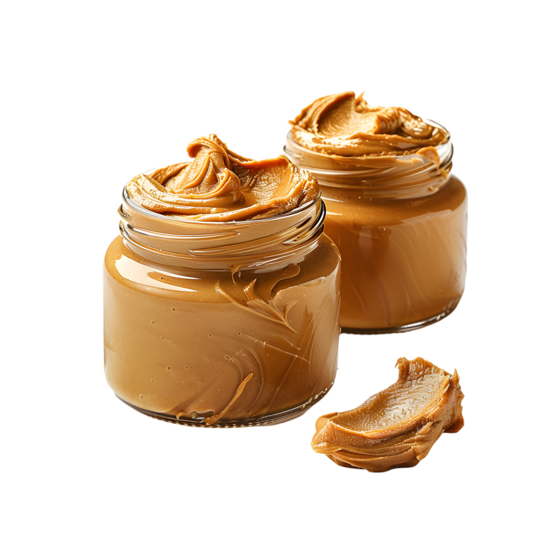 Peanut butter jars isolated on a transparent background 47920970 PNG