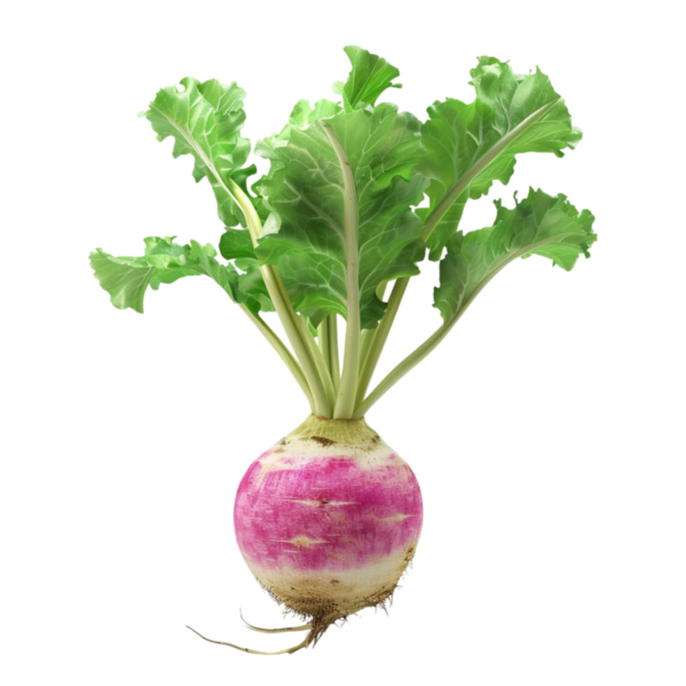 a turnip on a white background Genereted AI png