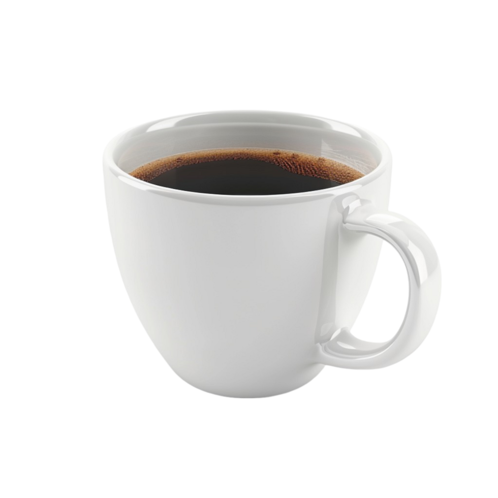 Coffee or Tea Cup on Transparent background Genereted AI png
