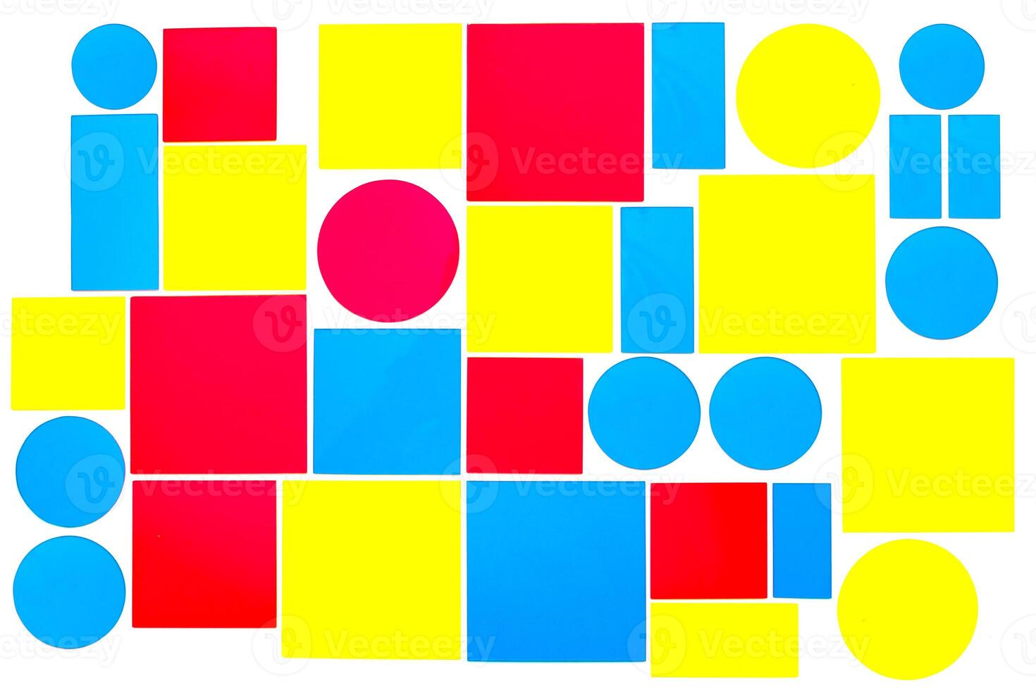 Colorful Acrylic Glass Pattern of concept design. photo