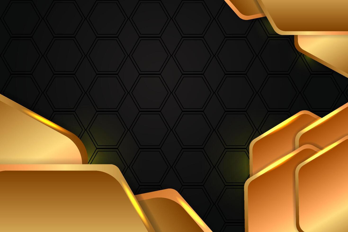 Abstract background polygon shape with black and born color vector
