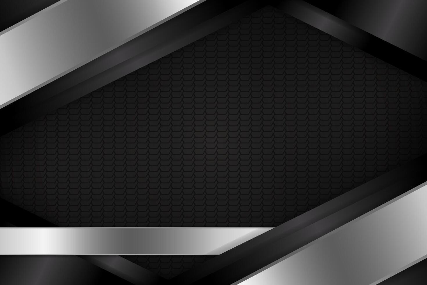 Abstract background triangle shape  with black and white color vector