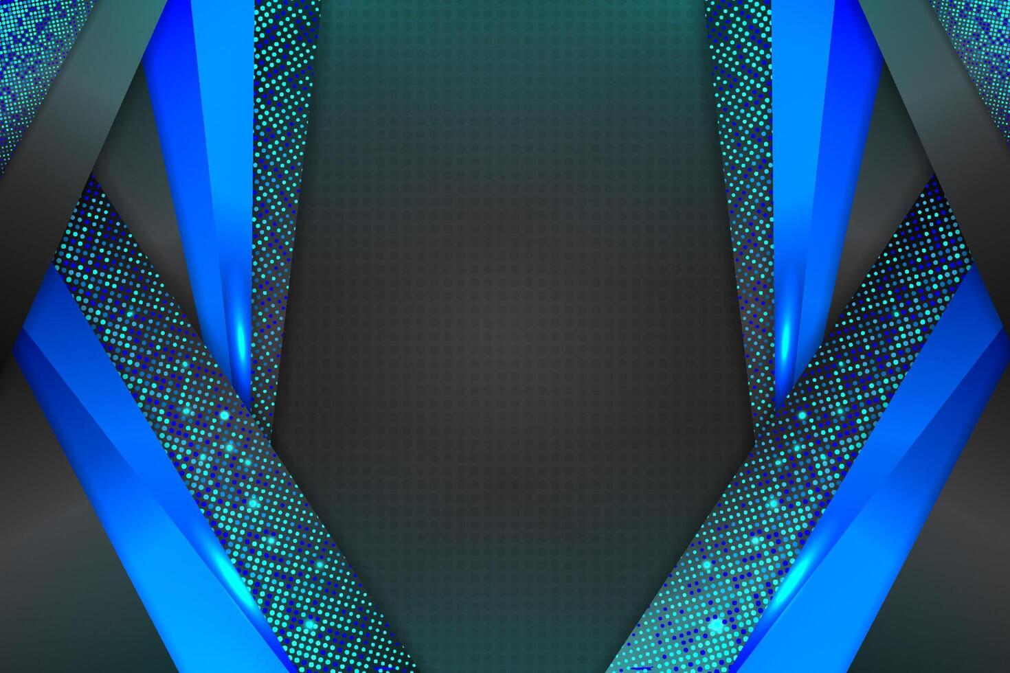 Abstract background rectangle shape with black and blue color vector