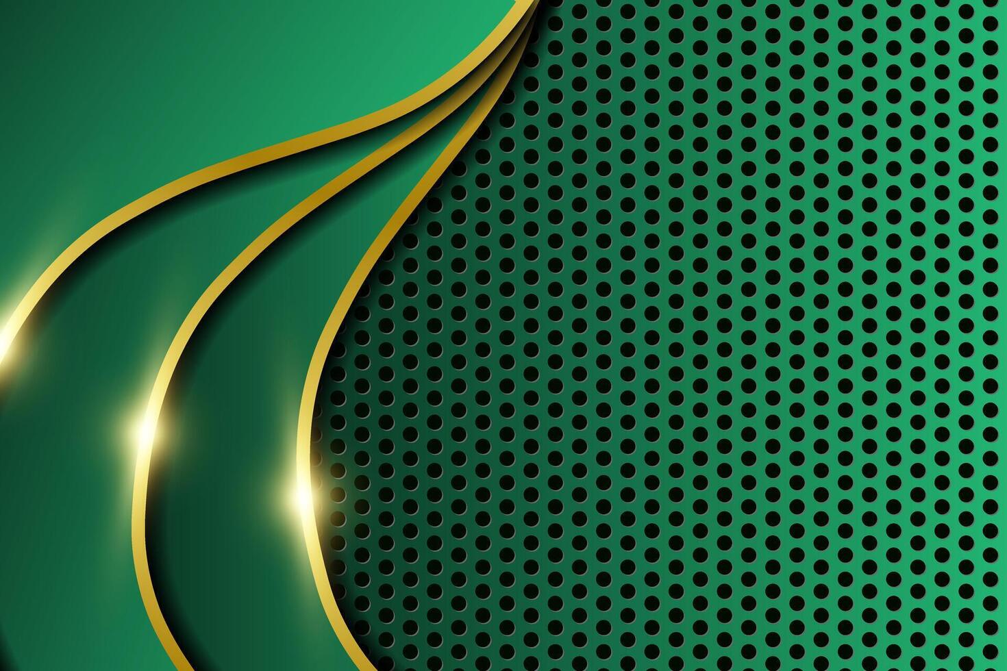 Green Luxury Modern Abstract Background vector