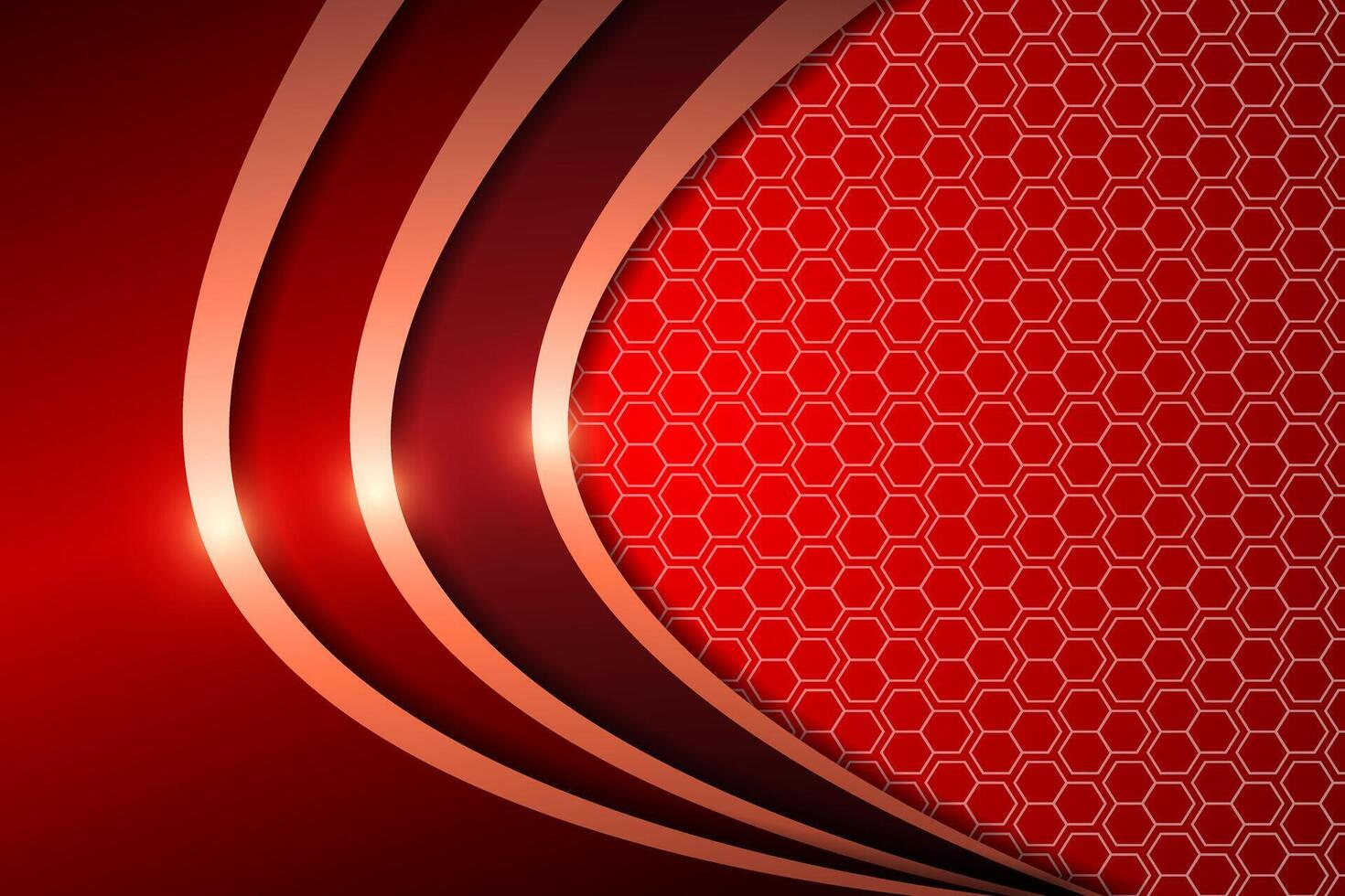 Red Luxury Modern Abstract Background vector