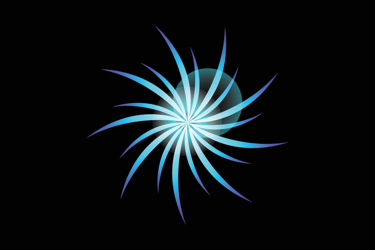 Firework Happy New Year Sticker vector