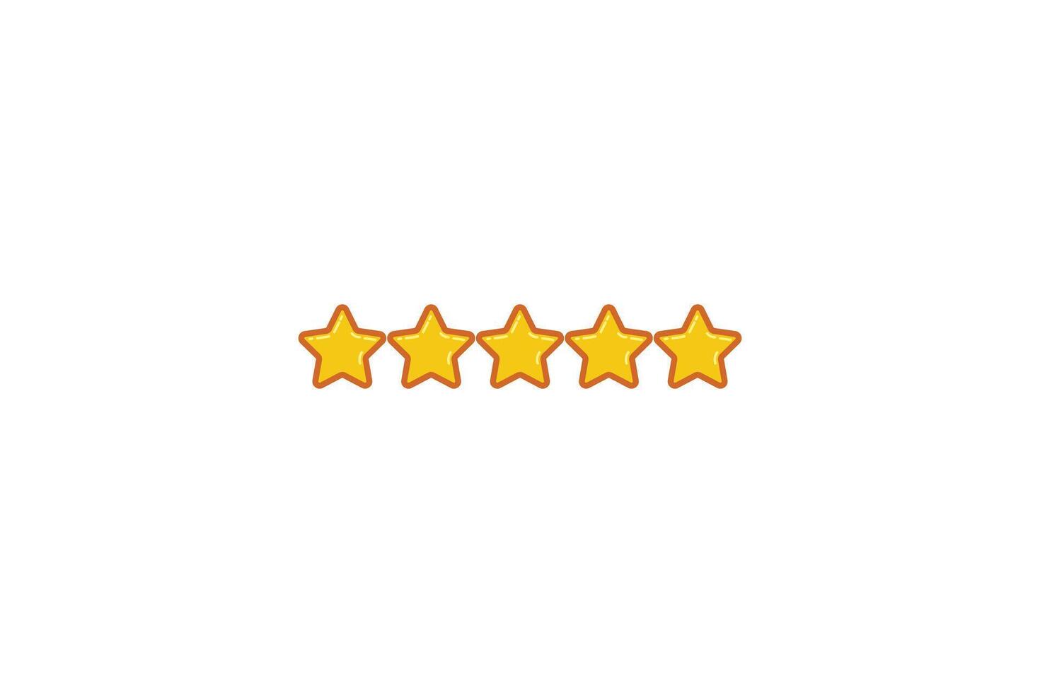 Star Bar Decor Sticker Design vector