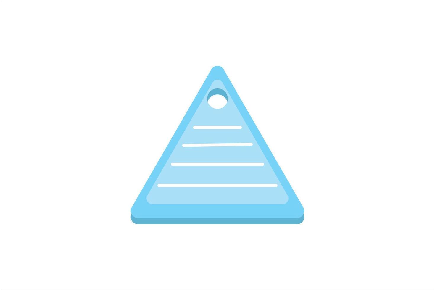 Paper Sticky Notes Sticker Design vector