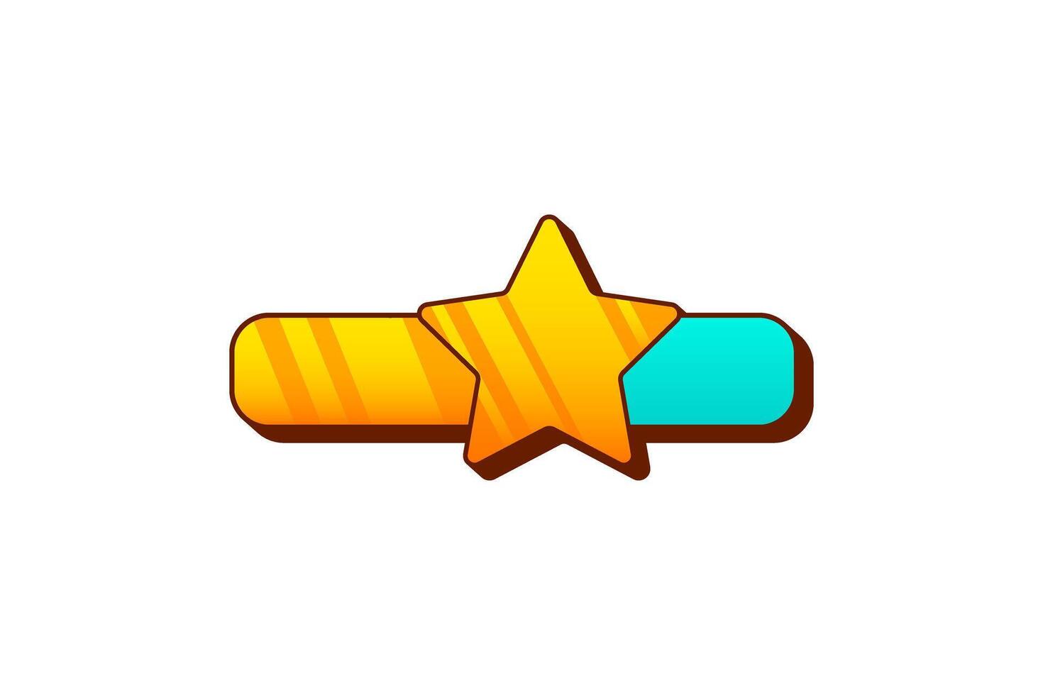 Rating Review Comment Sticker Design vector