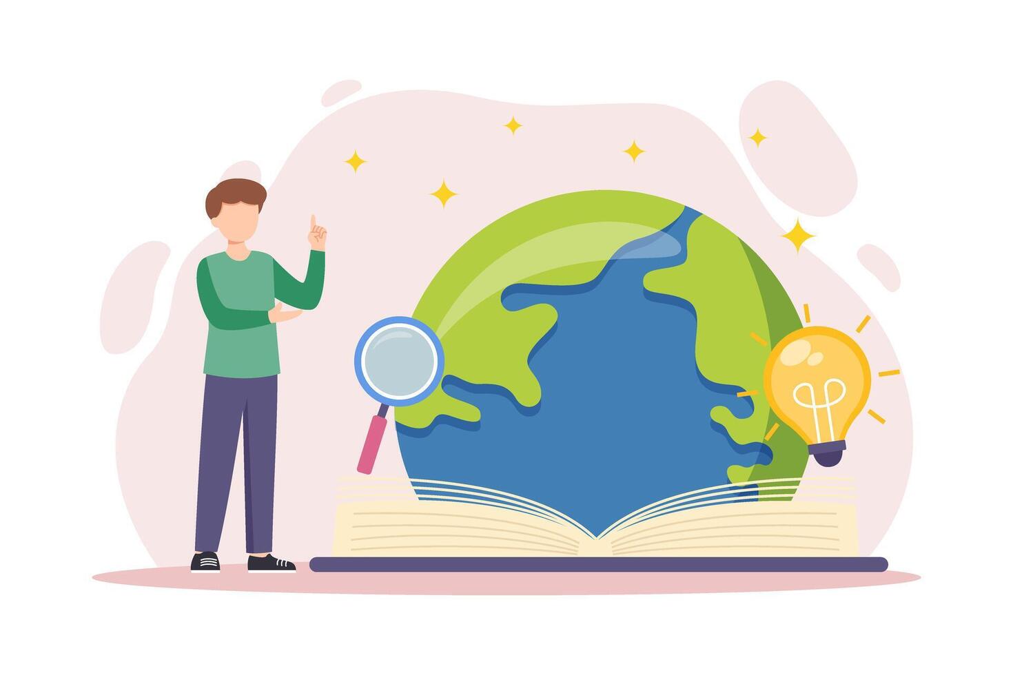 World Book Day Flat Design vector