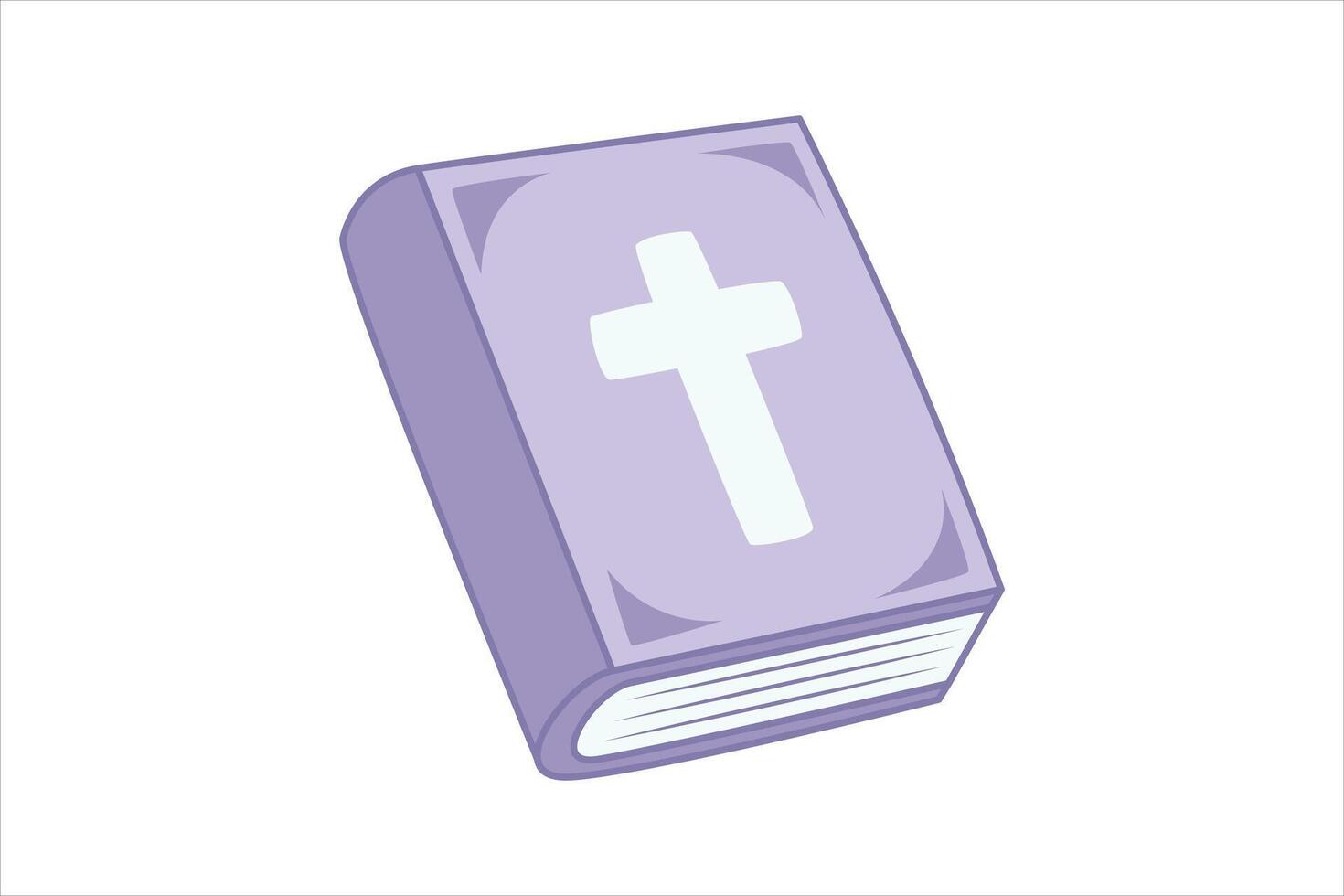 Easter Day Flat Sticker Design vector