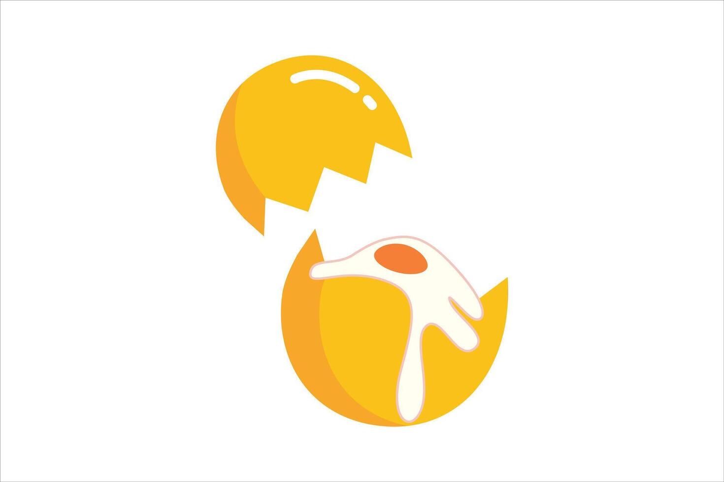 April Fools Flat Sticker Design vector