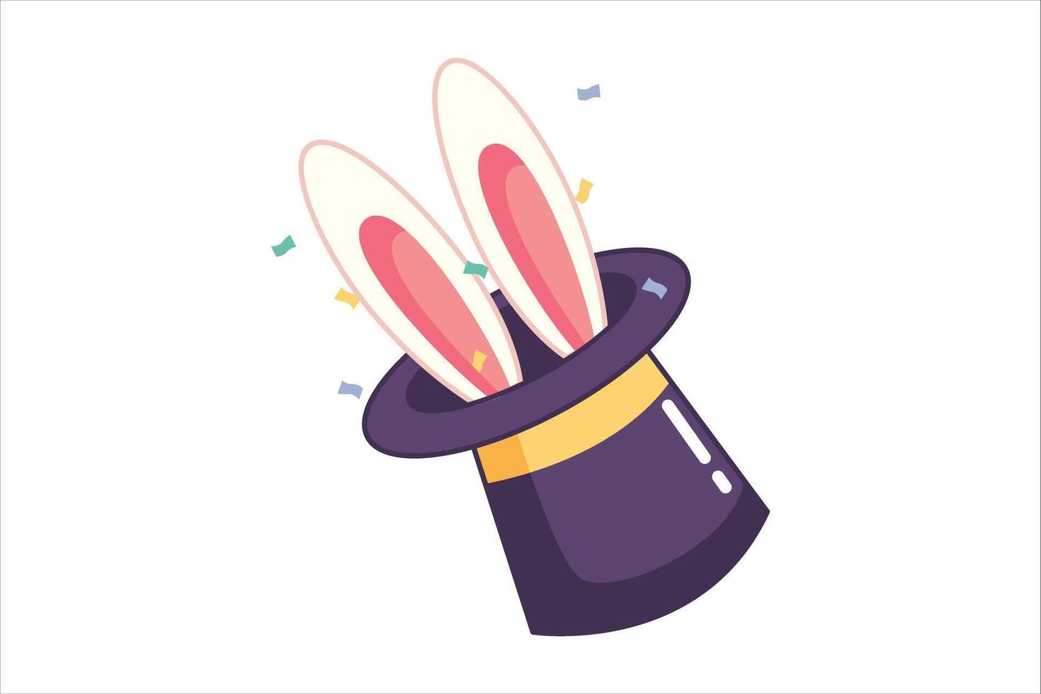 April Fools Flat Sticker Design vector