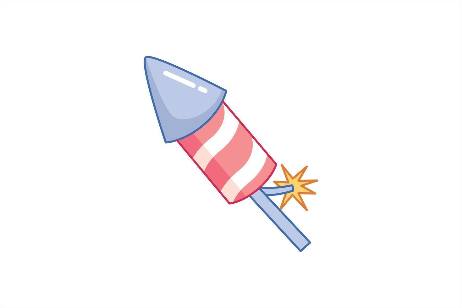 April Fools Flat Sticker Design vector