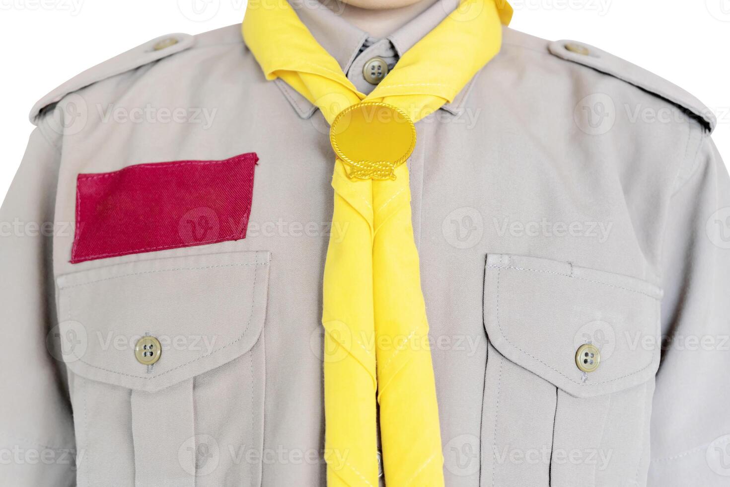 Boy scout, costumes worn by students in Thailand. photo