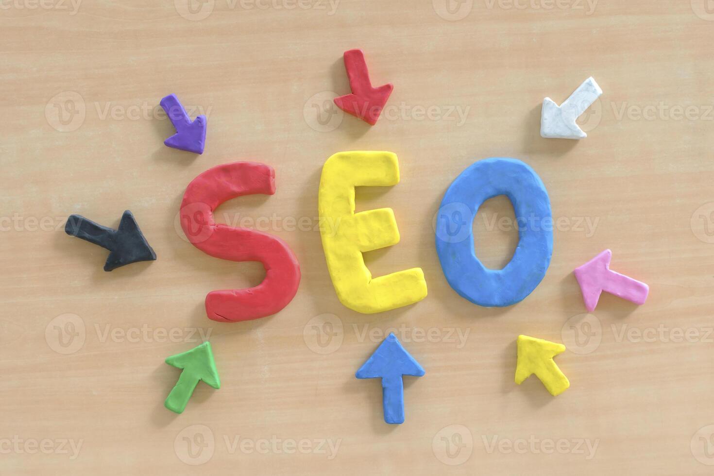 SEO, Search Engine Optimization ranking concept. photo