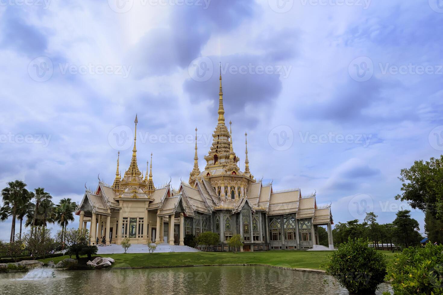 Main building of Non Kum Temple, Na-khon Rat-cha-si-ma, Thailand. photo