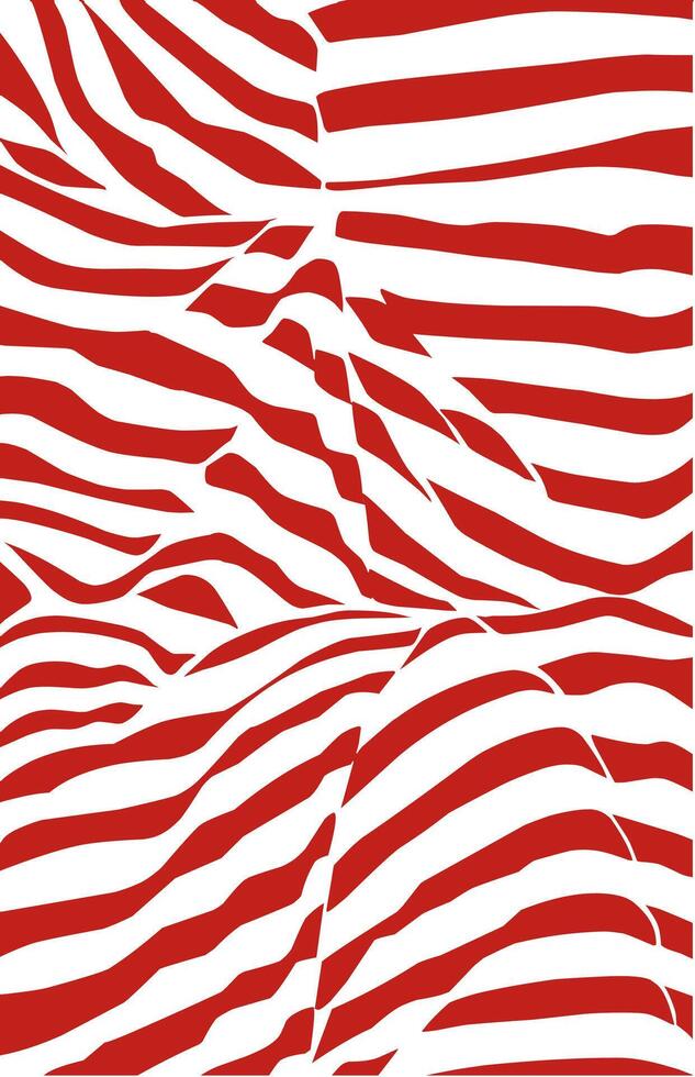 red and white striped background fabric like a flag vector