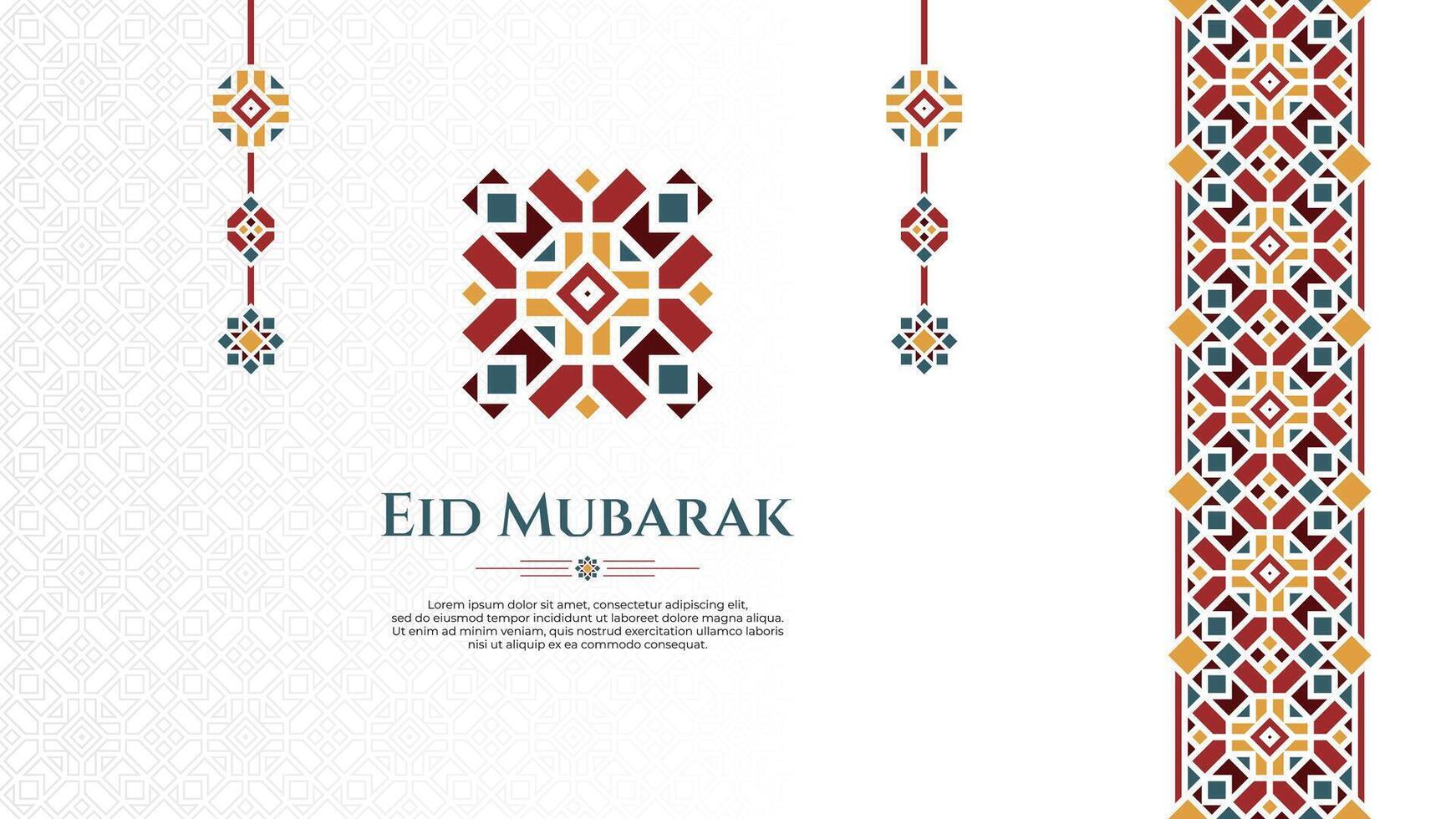 Oriental Greeting Design for Culture or Islamic Theme, Specially for Ramadan or Eid Mubarak vector