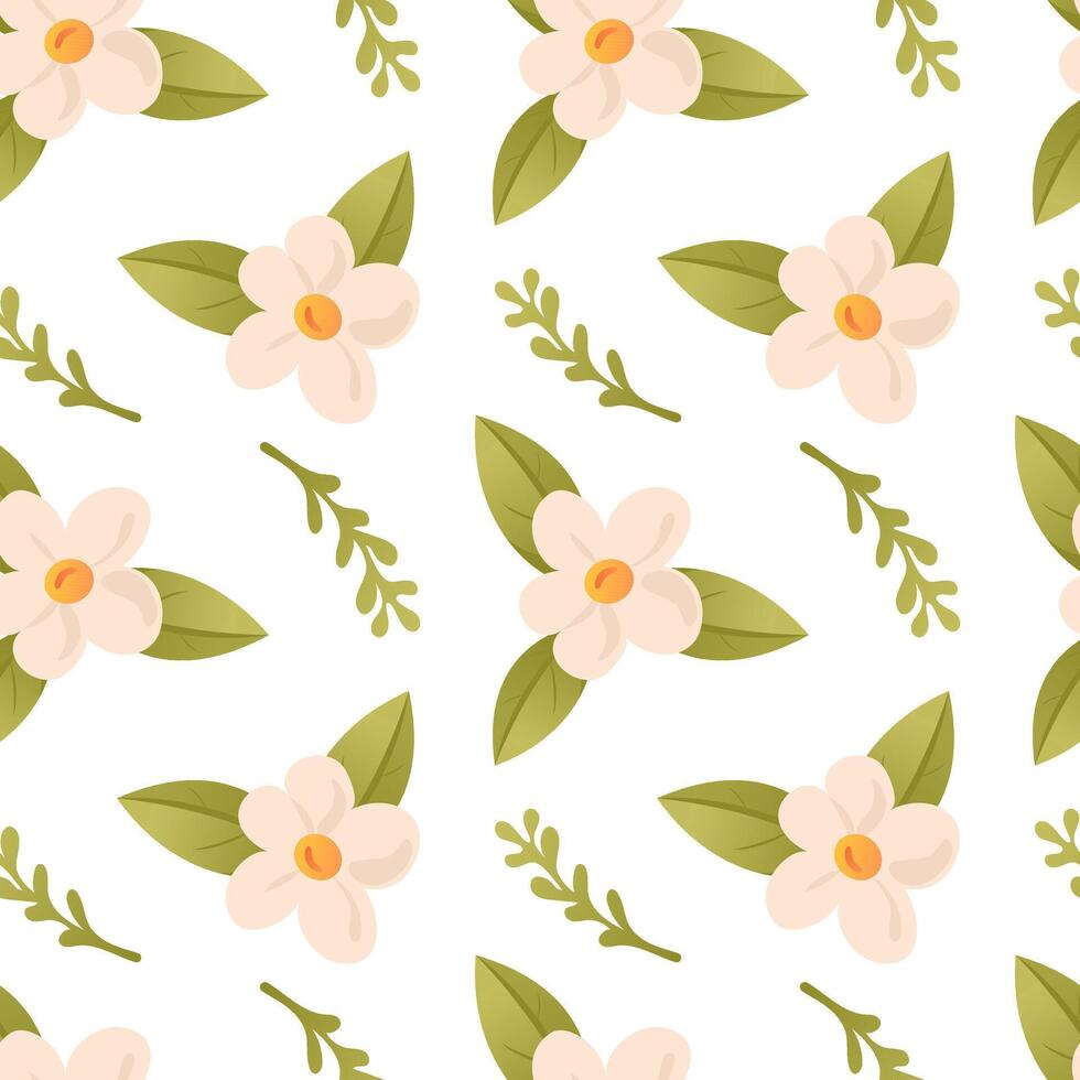 Boho chic, wildflower, garden bloom, vintage country cottagecore style. Delicate summer flowers seamless pattern. Pastoral, country, rustic. illustration for wallpaper, wrapping, background. vector