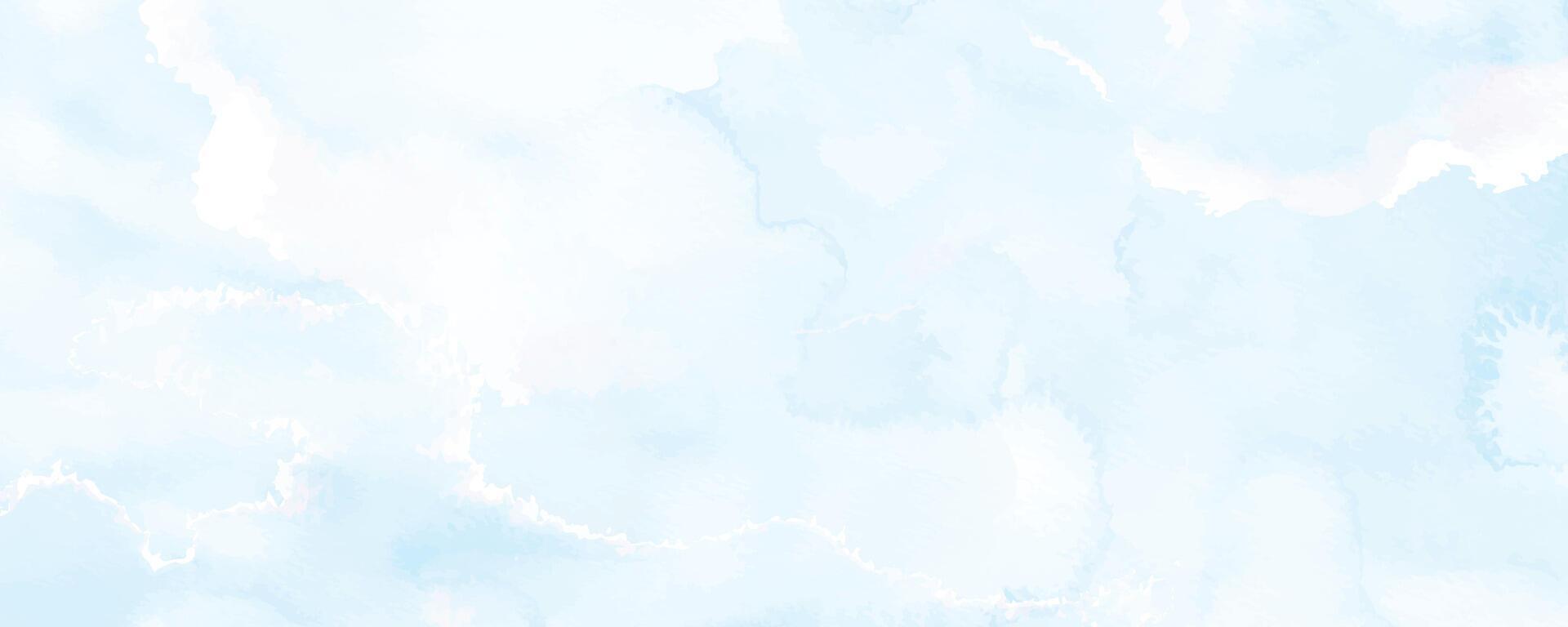 Abstract horizontal background designed with watercolor stains vector