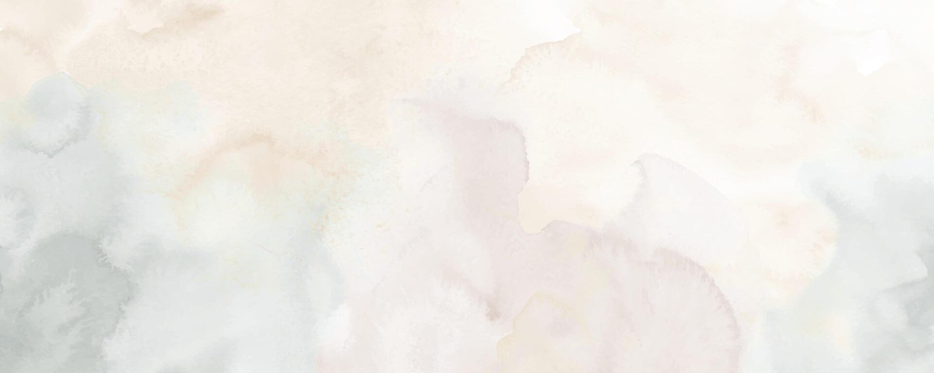 Abstract horizontal background designed with watercolor stains vector