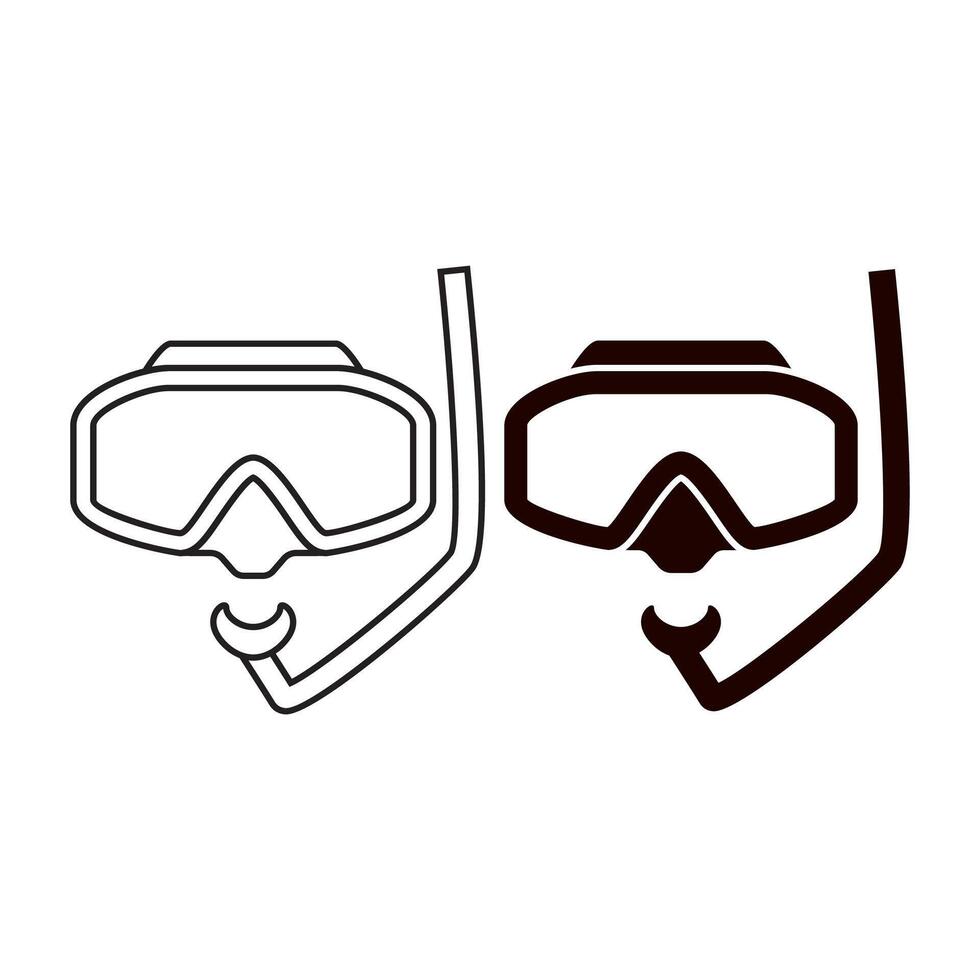 Driving mask icon, Graphics vector