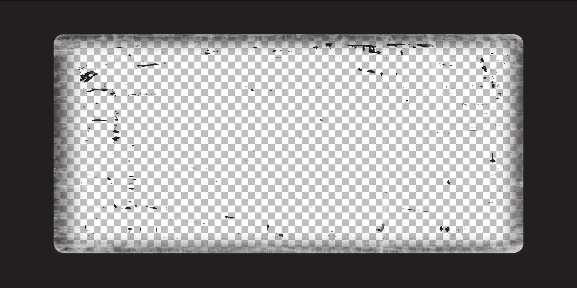 camera viewfinder overlay. Camera and binocular frame template. Black lines on background. vector