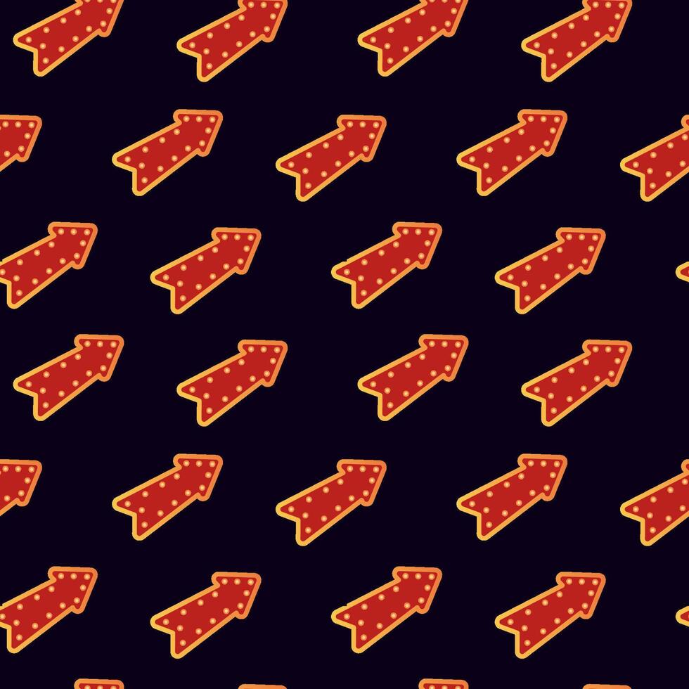 Bright seamless pattern with arrows. abstract pattern vector