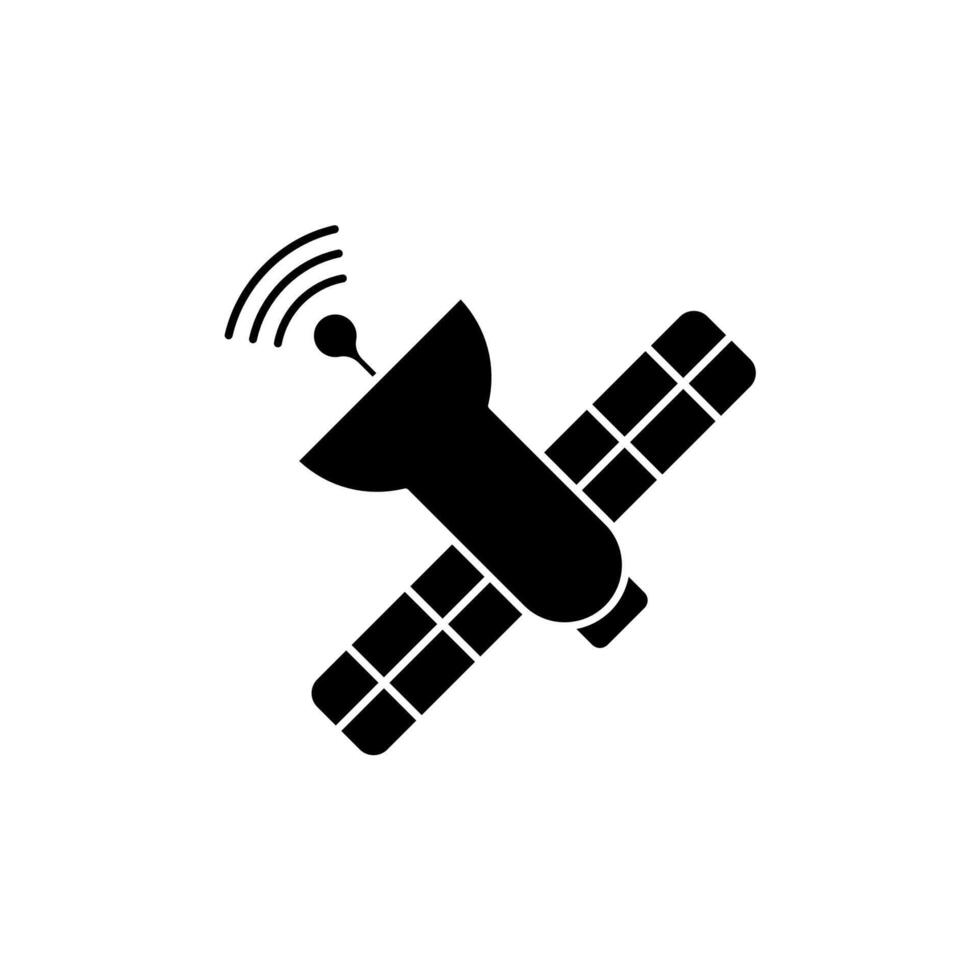 satellite concept line icon. Simple element illustration.satellite concept outline symbol design. vector