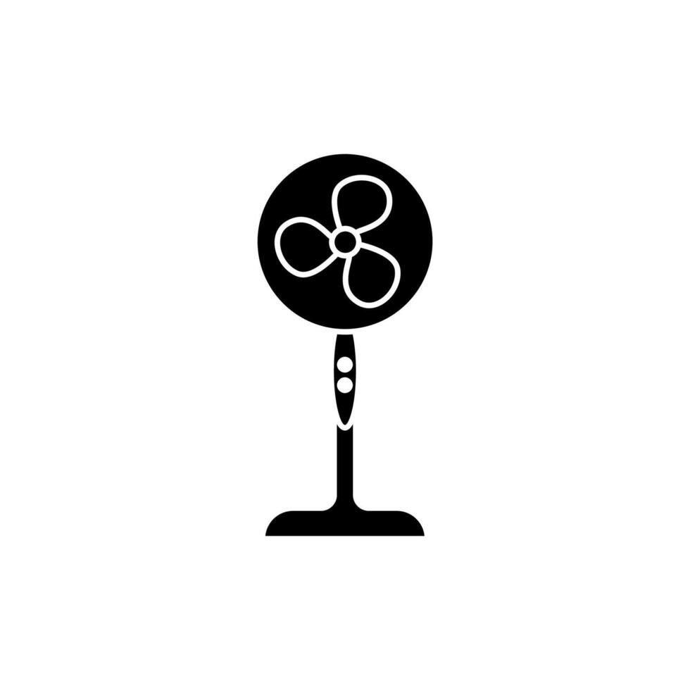 fan concept line icon. Simple element illustration. fan concept outline symbol design. vector