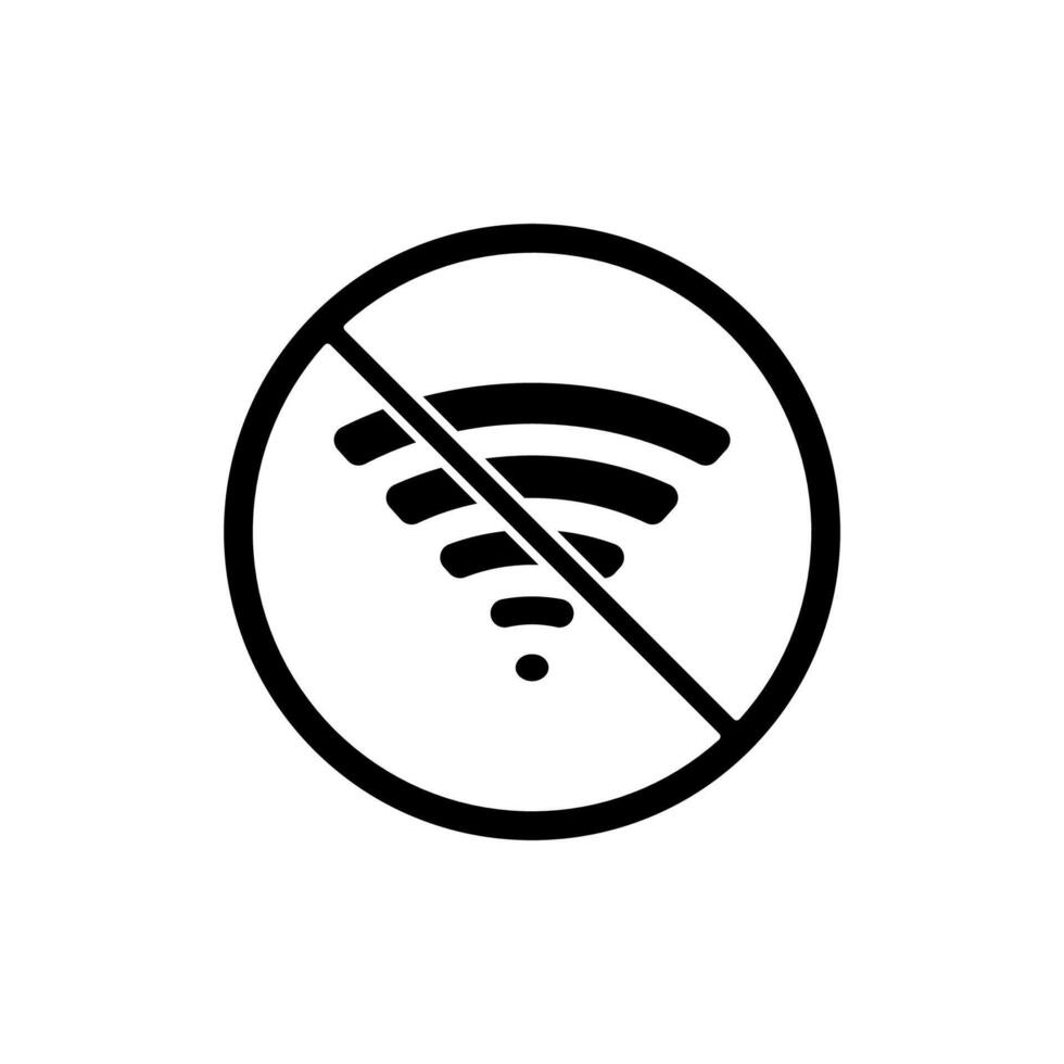 disconnect concept line icon. Simple element illustration.disconnect concept outline symbol design. vector