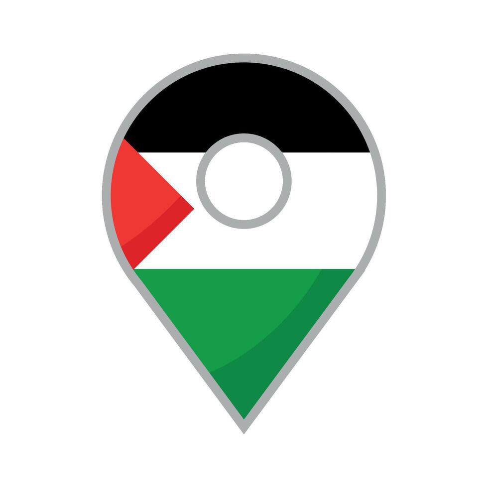 palestine save flag point illustration isolated vector