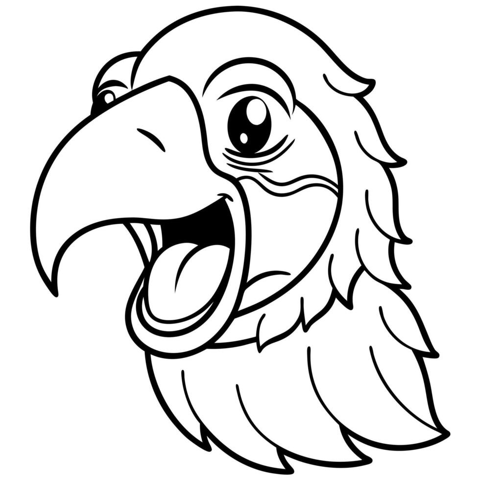 Eclectus Parrot bird cries icon vector